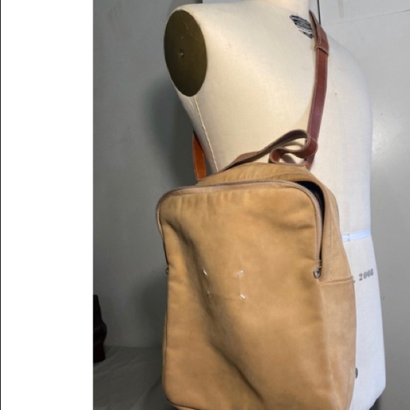 Maison Margiela caramel soft nubuck leather unisex - Picture 8 of 8